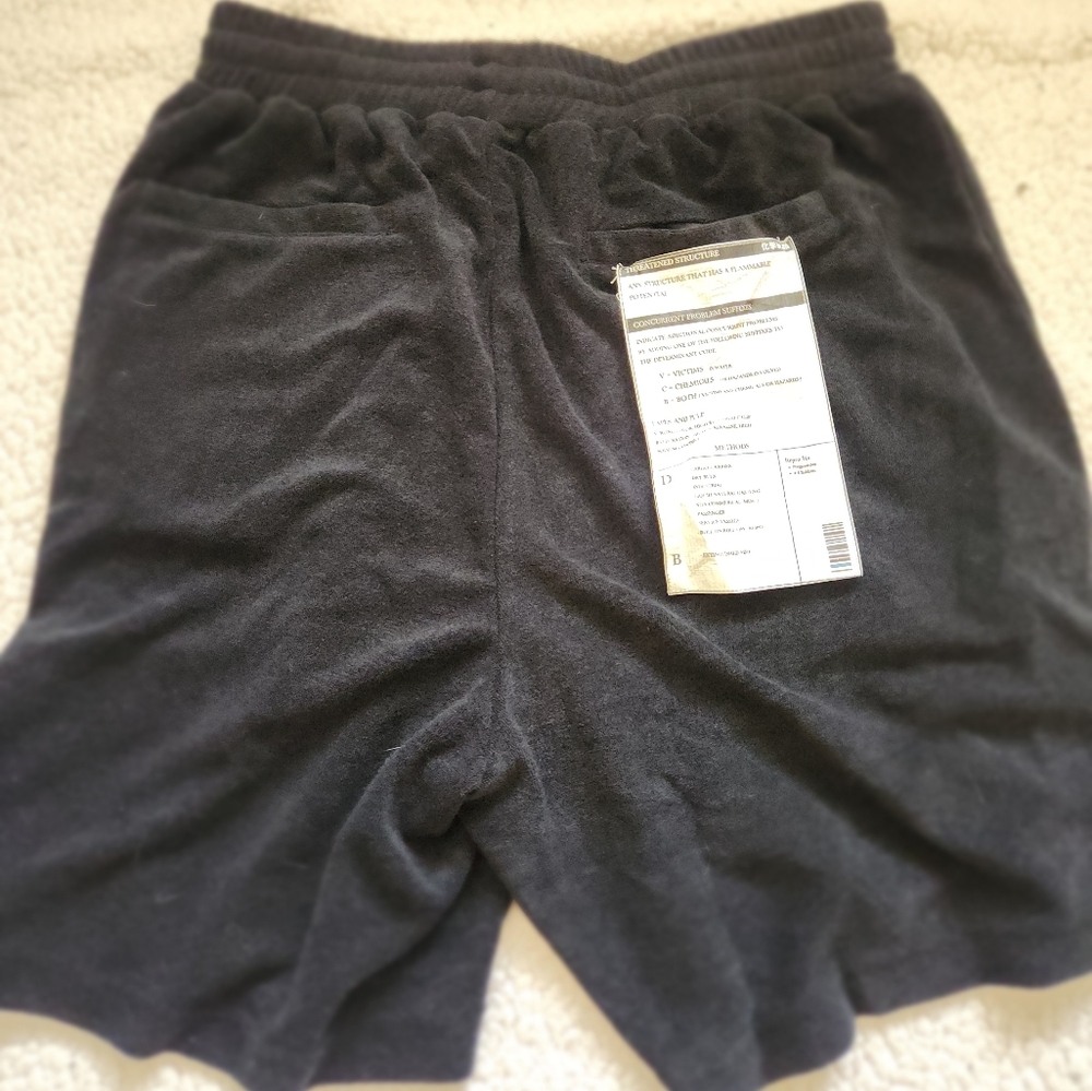 C2H4 Chemist Creations Black Shorts Size Small